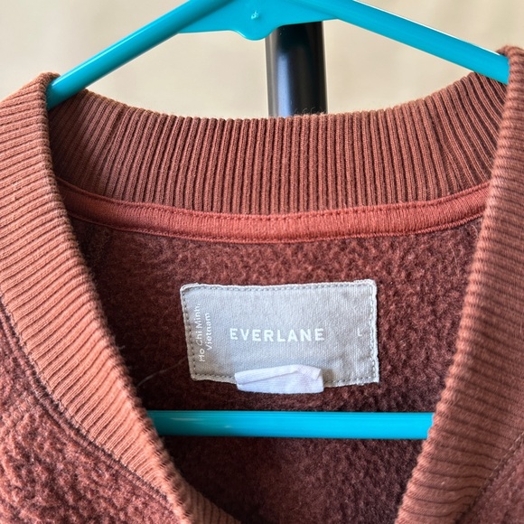 Everlane ReNew Sherpa fleece sweatshirt - Picture 4 of 5